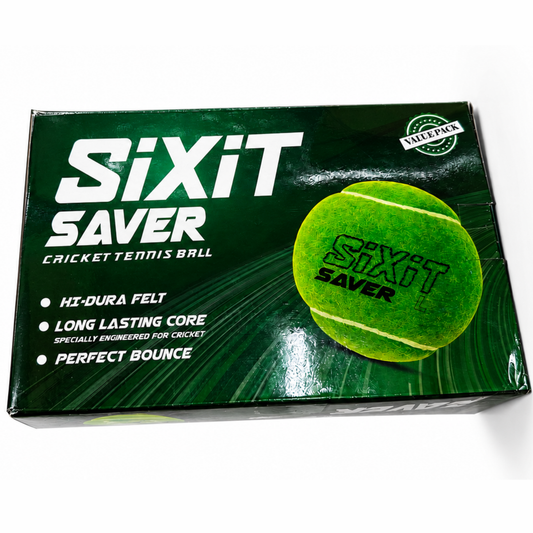 SIXIT SAVER |CRICKET TENNIS BALL | Pack Of 6