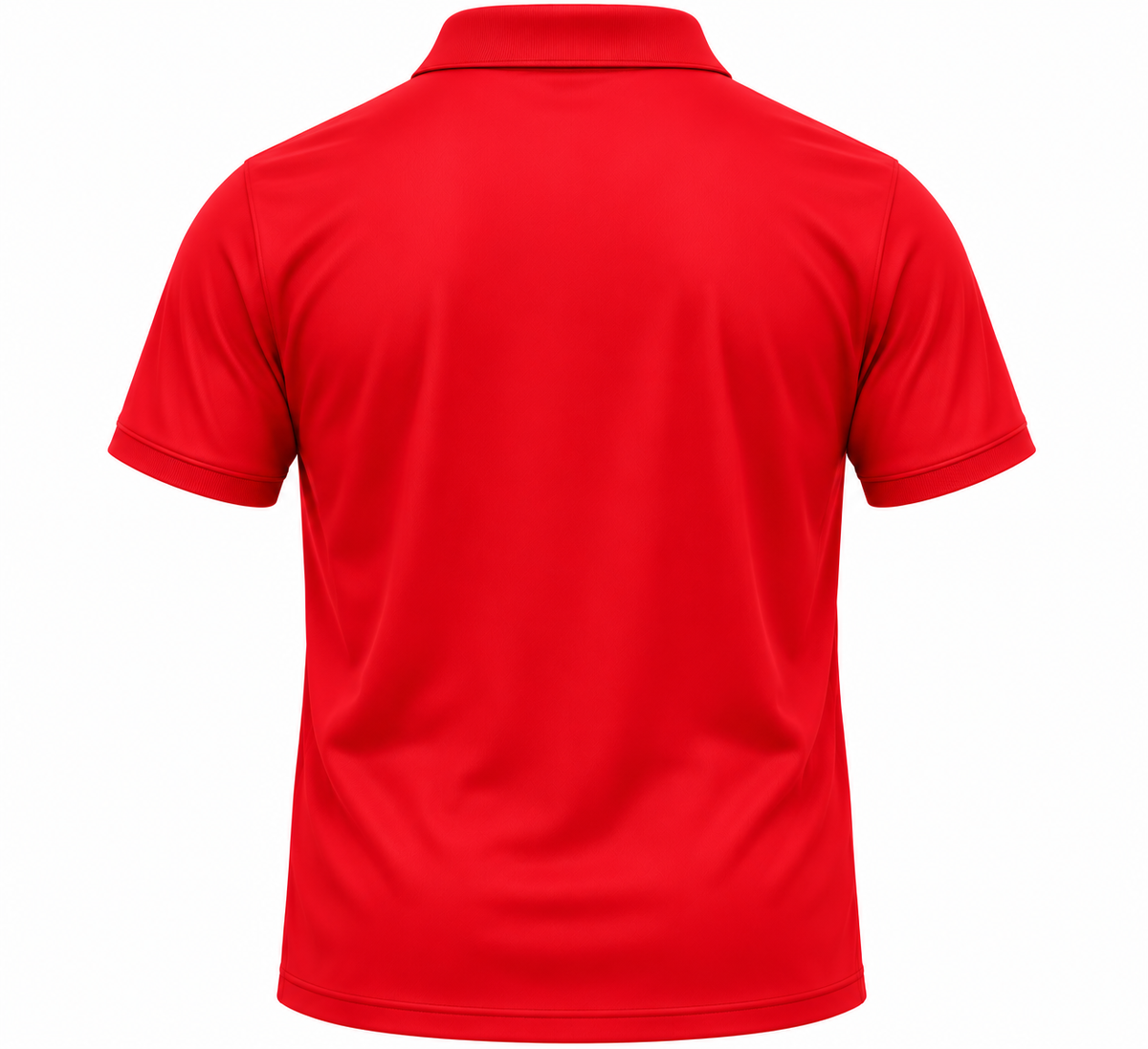 Premium Red & Navy Blue Sports Polo T-Shirt | Athletic Fit | Sublimation Sportswear