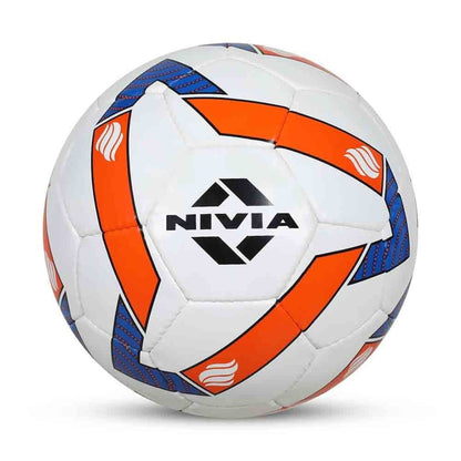 Nivia Shining Star Hand Stitched Match Football | 32 panel