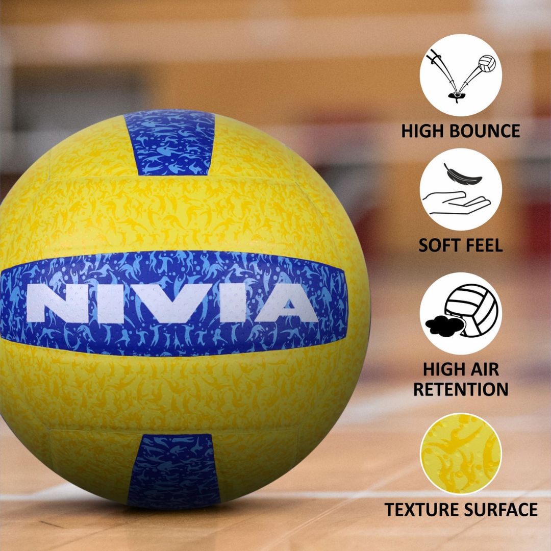 Nivia G-2020 Volleyball |18 Panels | Moulded