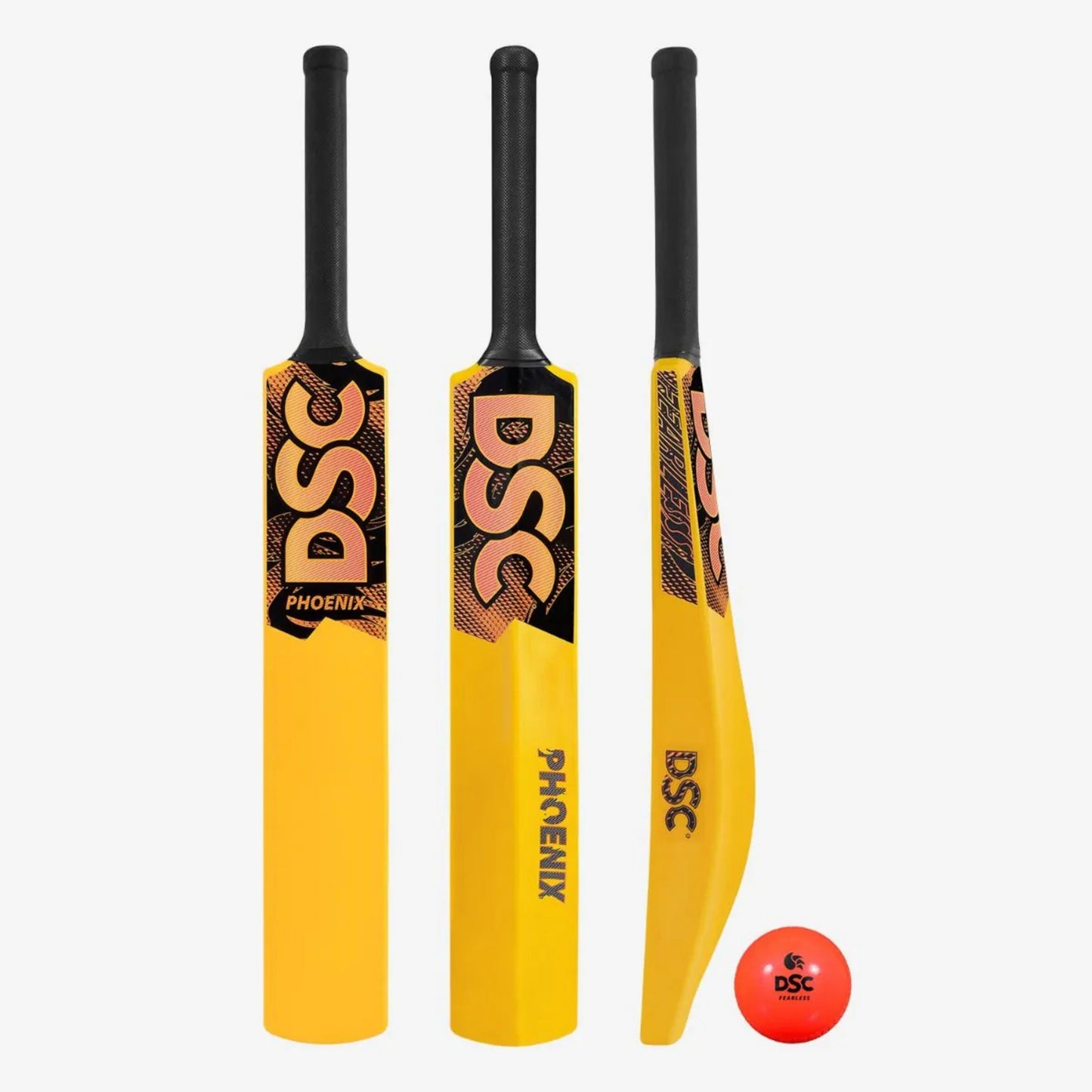 DSC Phoenix Plastic Bat(Yellow)