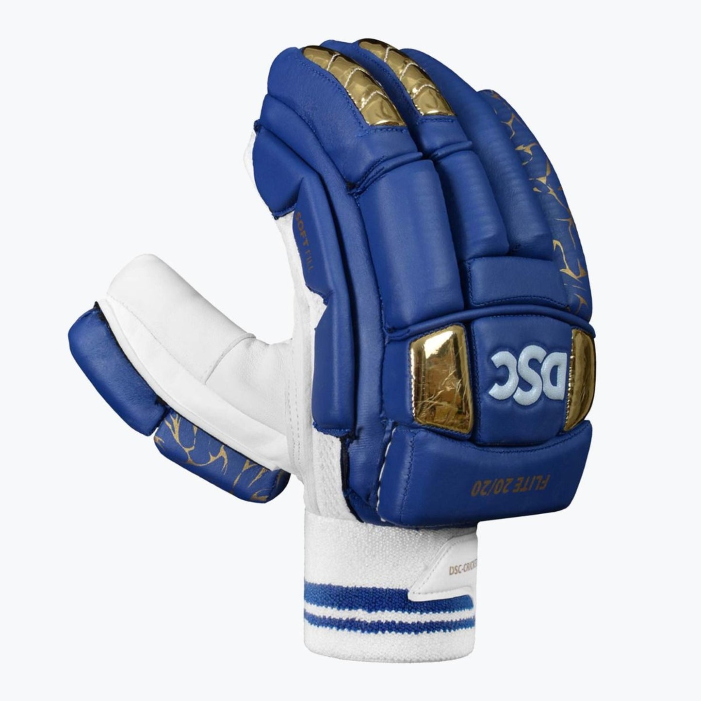 DSC Flite 20/20 Batting Gloves (Blue)
