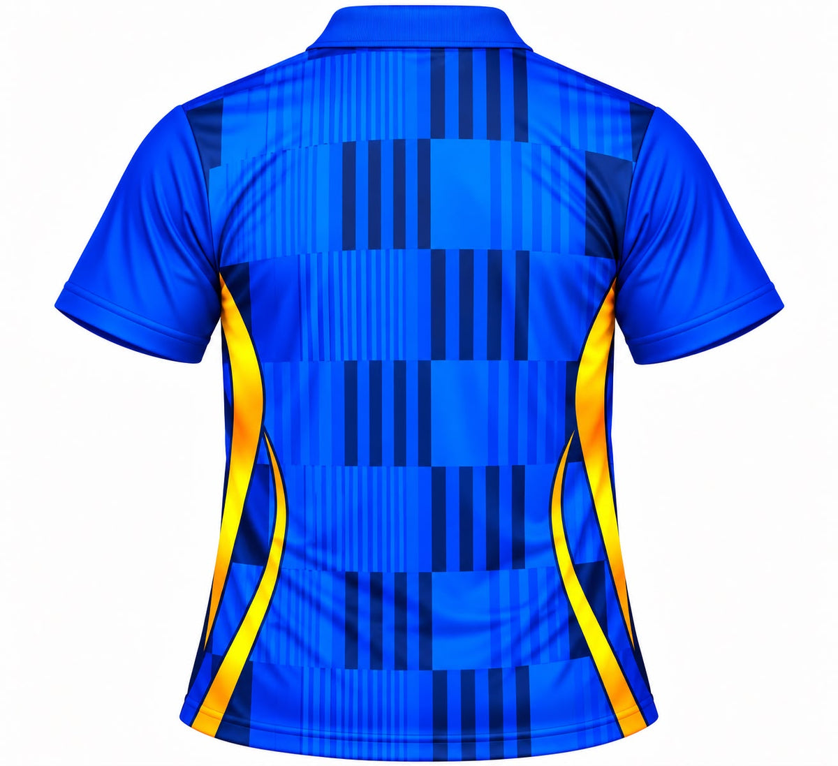 Men’s Blue Sports Polo T-Shirt | Athletic Fit | Sublimation Sportswear