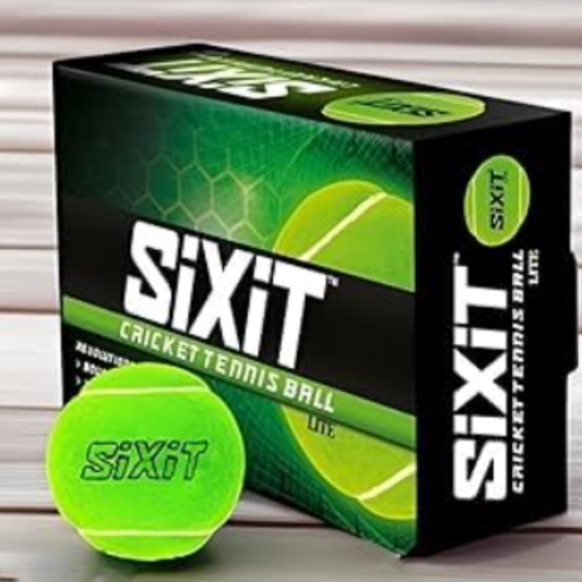 SiXiT | CRICKET TENNIS BALL LITE | Pack Of 6