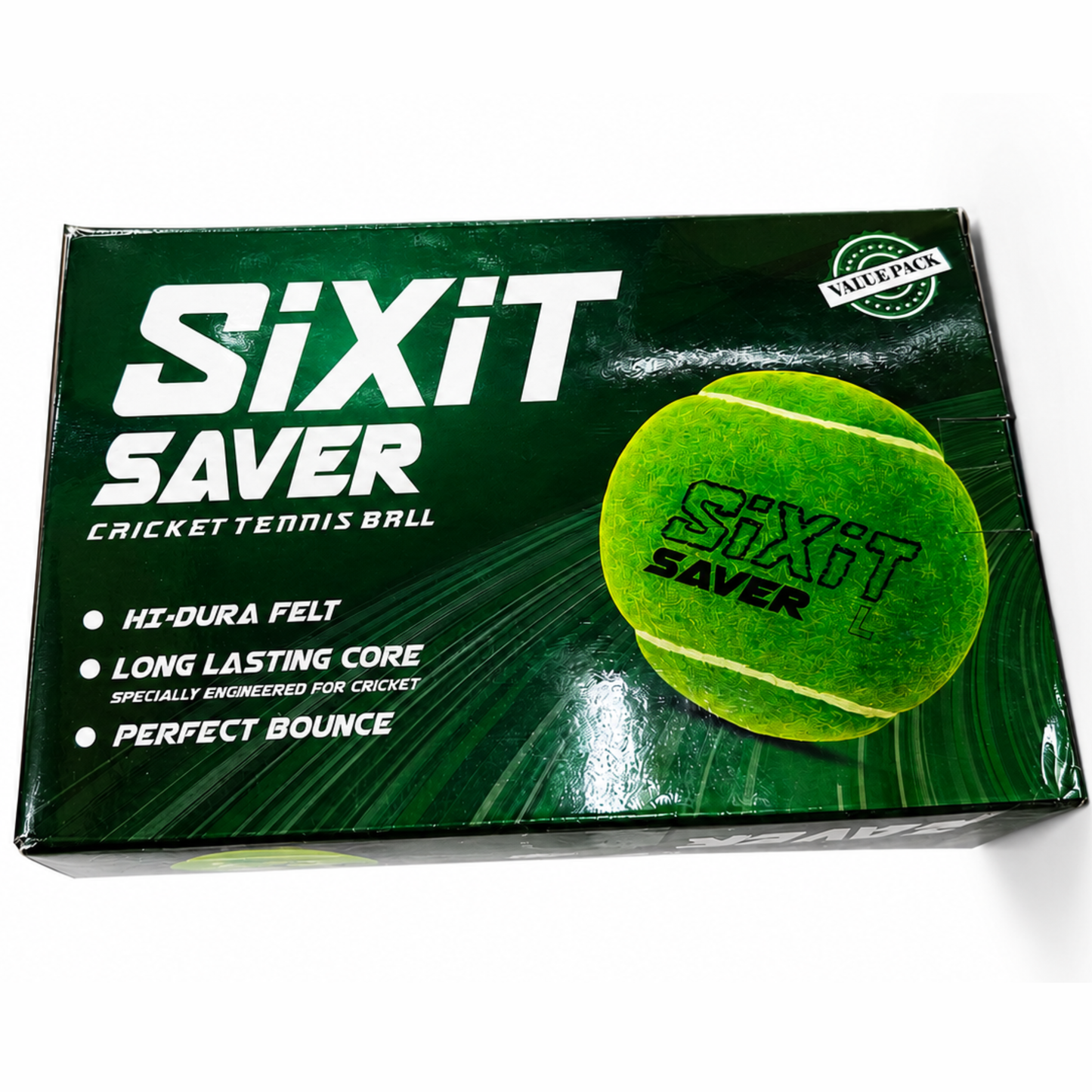 SIXIT SAVER |CRICKET TENNIS BALL | Pack Of 6